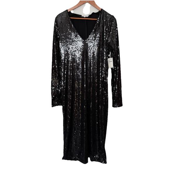 glam Dresses & Skirts - Good American Dress Black‎ Sequin New 4 Glam Bodycon Designer Party Formal
